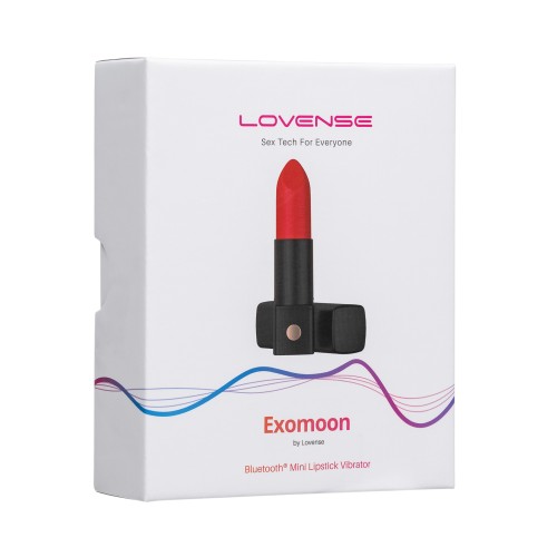 Lovense Exomoon Bluetooth Secret Lipstick Vibrator