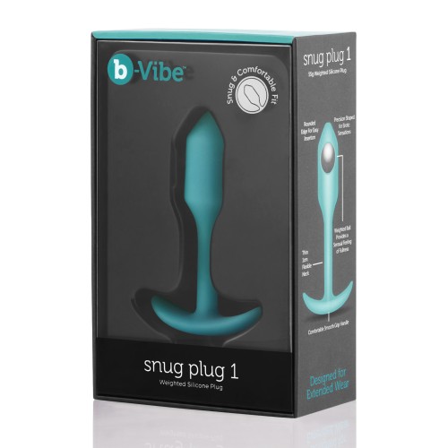 b-Vibe Weighted Snug Plug for Enhanced Pleasure