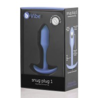 b-Vibe Weighted Snug Plug 1 - Comfortable Anal Toy