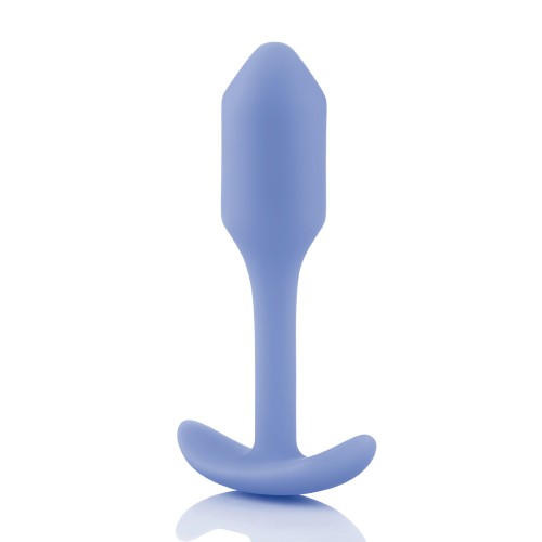 b-Vibe Weighted Snug Plug 1 - Comfortable Anal Toy