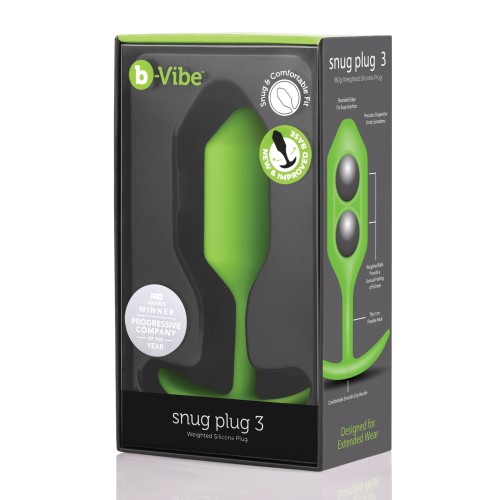 b-Vibe Snug Plug 3 Pesado Lima