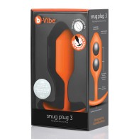 b-Vibe Snug Plug 3 con Peso