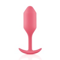 b-Vibe Weighted Snug Plug 2 114 g Coral