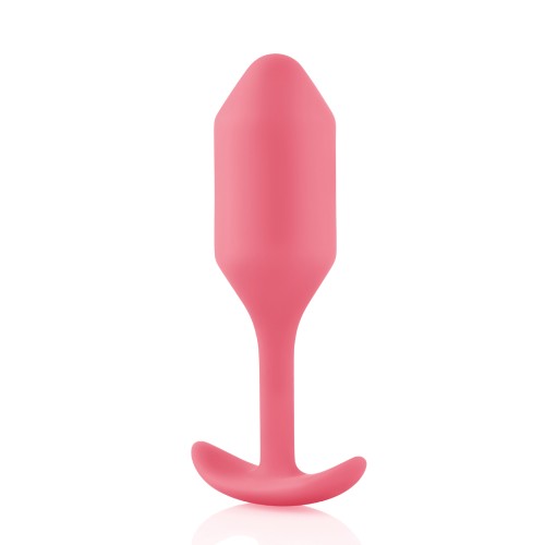 b-Vibe Weighted Snug Plug 2 114 g Coral