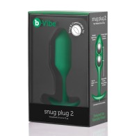 Plug Snug Ponderado b-Vibe 2 - Comodidad y Placer