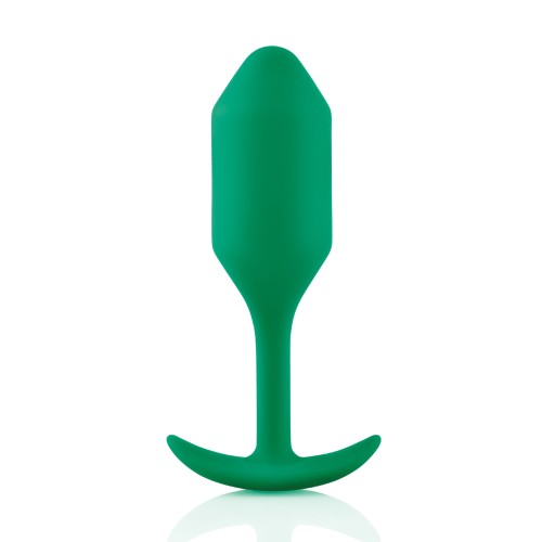 Plug Snug Ponderado b-Vibe 2 - Comodidad y Placer