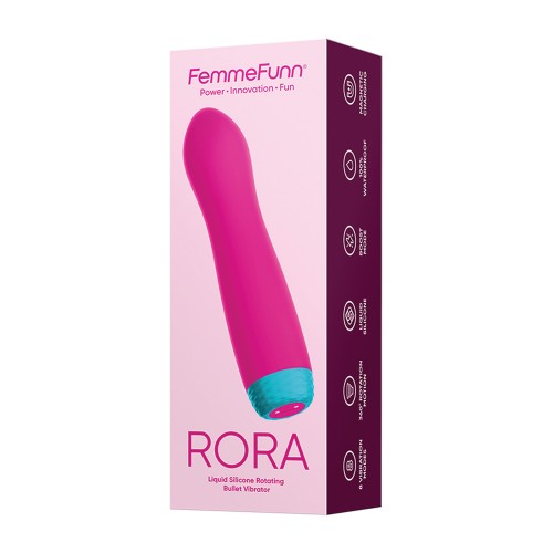 Femme Funn Rora Rotating Bullet Vibrator - Pink