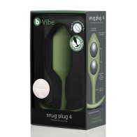 b-Vibe Weighted Snug Plug 4 - Fullness and Comfort