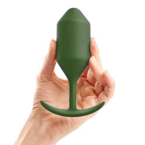 b-Vibe Weighted Snug Plug 4 - Fullness and Comfort