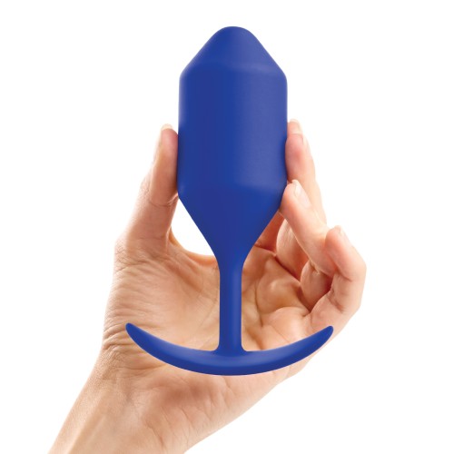 b-Vibe Weighted Snug Plug 4 - 256 g Navy