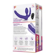 Pegasus Strapless Strap-On with Remote Purple