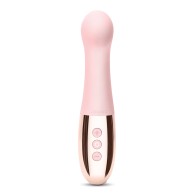 Vibrador Le Wand GEE Enfocado en el Punto G Rosa Oro