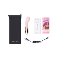 Vibrador Le Wand GEE Enfocado en el Punto G Rosa Oro