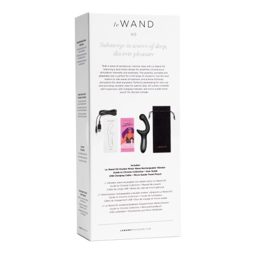 Le Wand XO Double Motor Wave Vibrator - Rechargeable