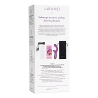 Le Wand XO Double Motor Wave Vibrator Cherry