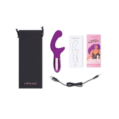 Le Wand XO Double Motor Wave Vibrator Cherry