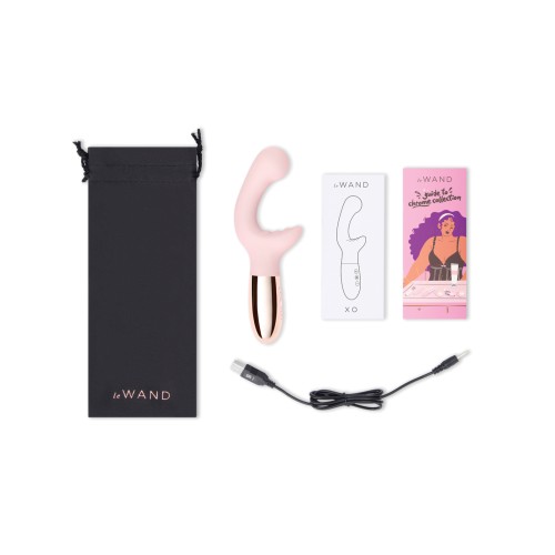 Le Wand XO Double Motor Vibrator - Rose Gold Edition