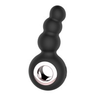 Vibrador de Anillo Anal Gender Fluid Quiver - Negro