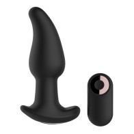 Vibrador Anal Gender Fluid Twirler con Control Remoto Negro