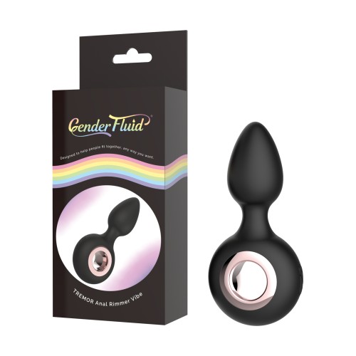 Gender Fluid Tremor Anal Vibe Black - Explore Versatility