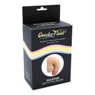 Packer Suave Gender Fluid de 5 Pulgadas Beige