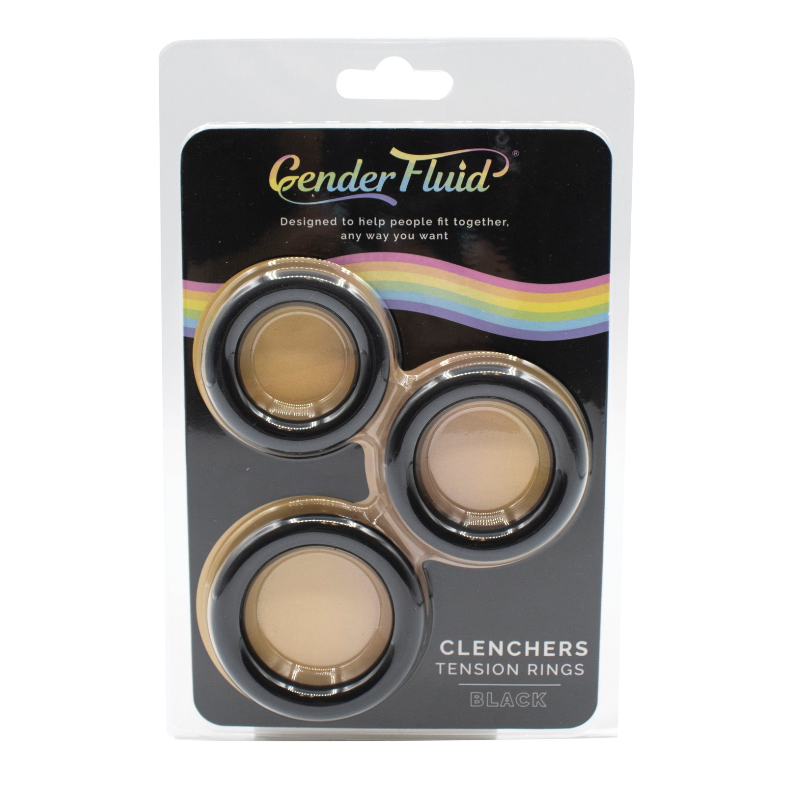 Gender Fluid Clincher Tension Ring Set for Enhanced Pleasure