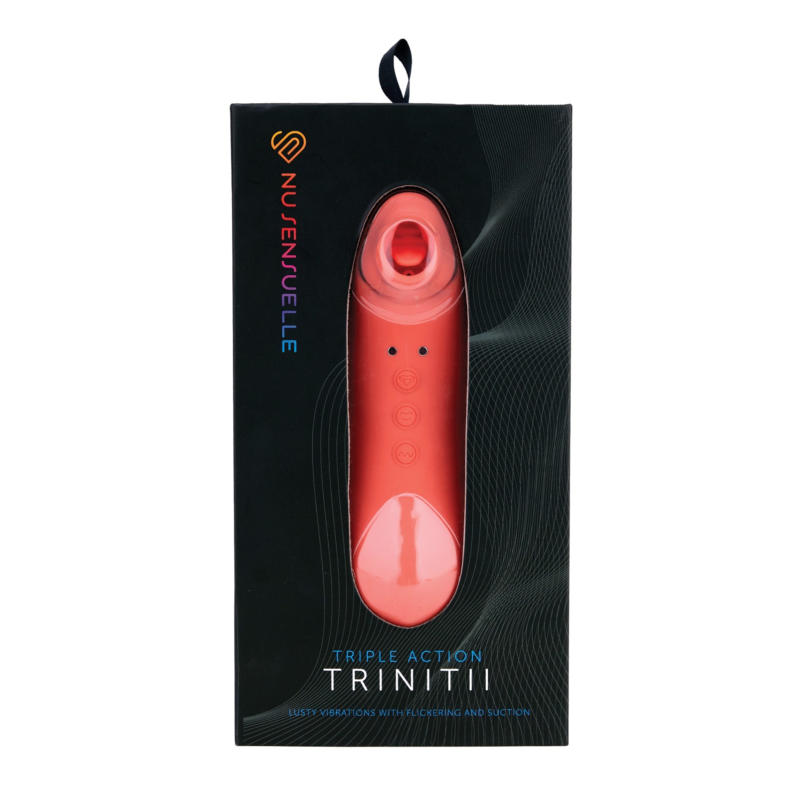 Nu Sensuelle Trinitii Tongue Vibe Coral