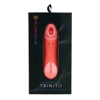 Nu Sensuelle Trinitii Tongue Vibe Coral