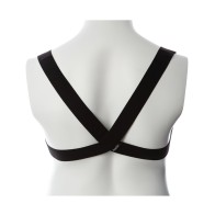 Gender Fluid Billie Harness Black XL-XXXL