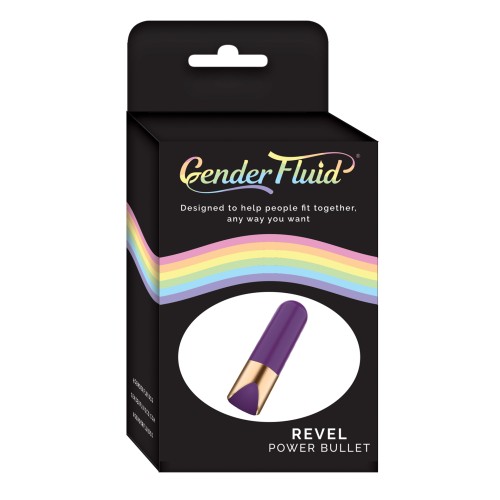 Bullet Vibrador Gender Fluid Revel - Púrpura