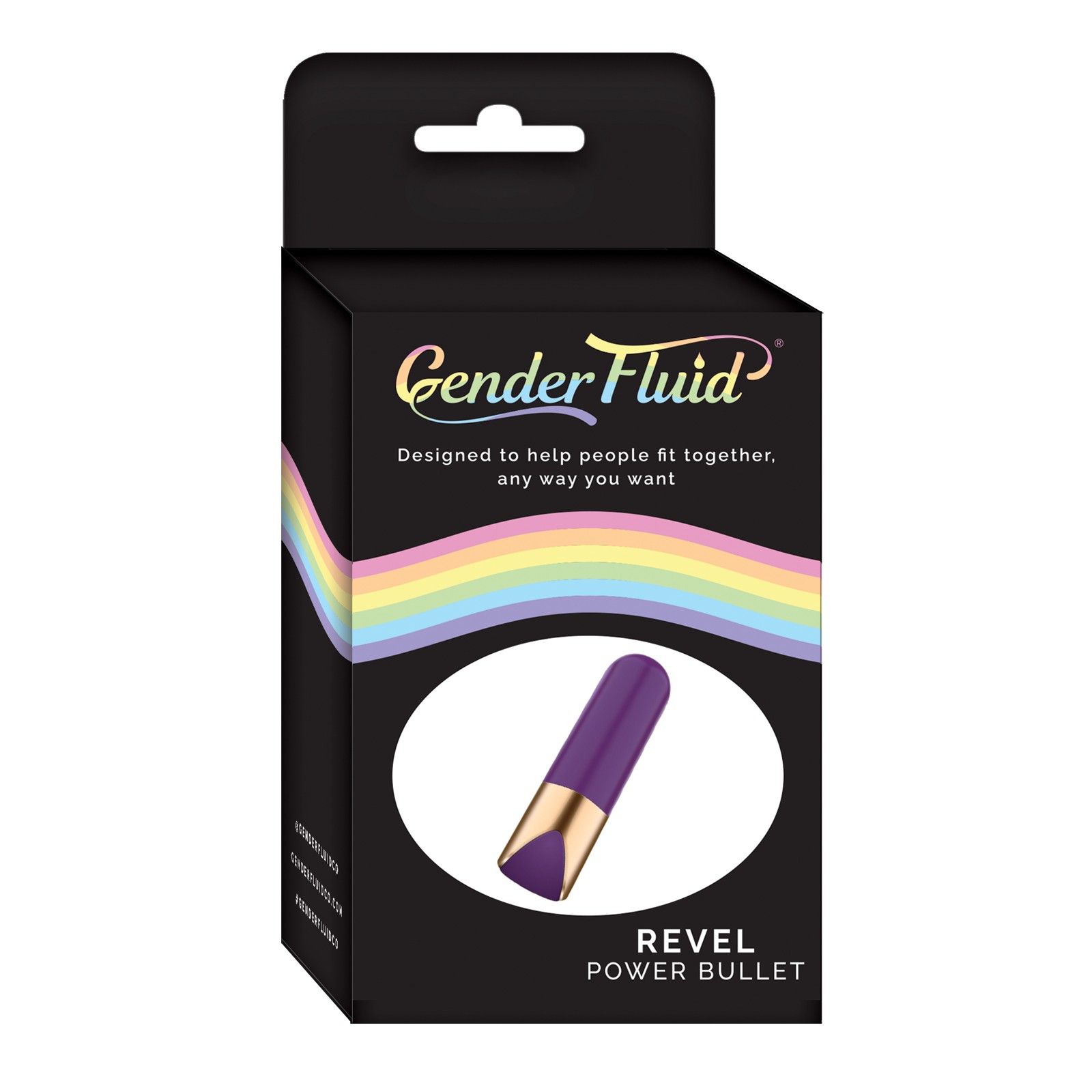 Bullet Vibrador Gender Fluid Revel - Púrpura