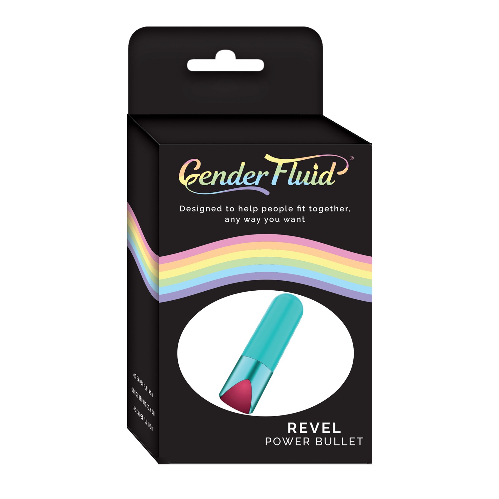 Gender Fluid Revel Power Bullet Aqua - Placer Definitivo