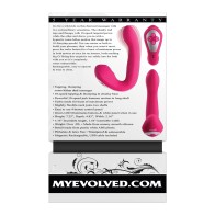 Evolved Buck Wild Dual End Massager Pink