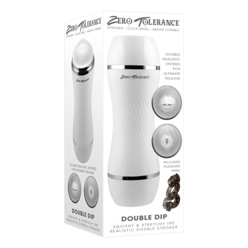 Stroker Doble Zero Tolerance Placer Realista