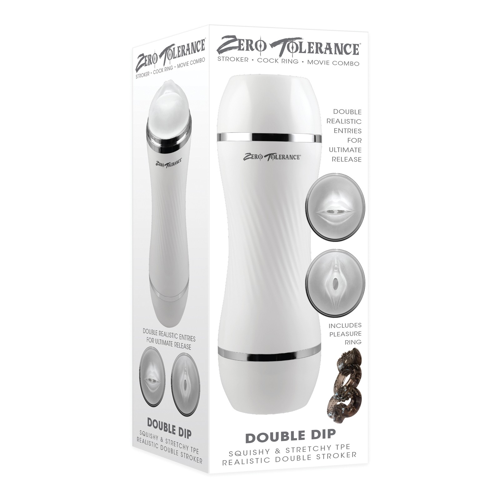 Stroker Doble Zero Tolerance Placer Realista