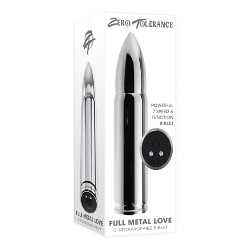 Zero Tolerance Chrome Love Bullet for Ultimate Pleasure