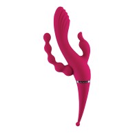 Vibrador Gender X Cuatro por Cuatro Burdeos