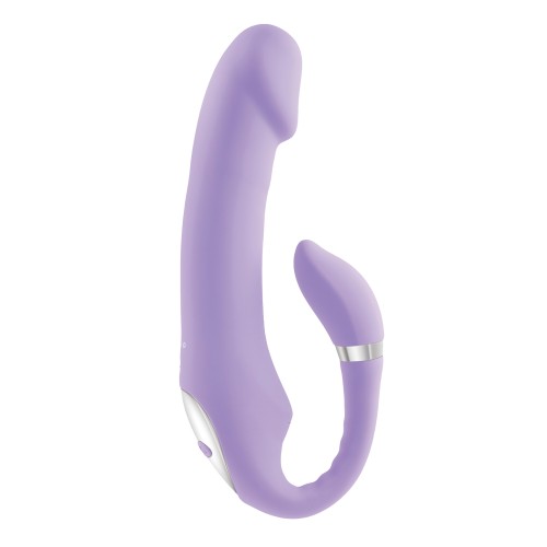 Vibrador Poseable Orgasmic Orchid Gender X - Púrpura