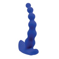 Gender X Beaded Pleasure Vibrator Blue