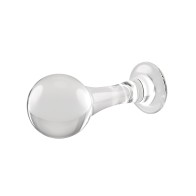 Gender X The Baller Glass Plug Clear