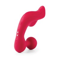 Lamia Vibrador Dual Clítoris Anal con Carga USB