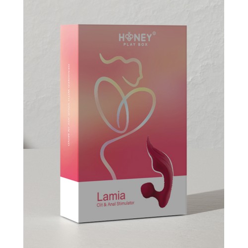 Lamia Vibrador Dual Clítoris Anal con Carga USB