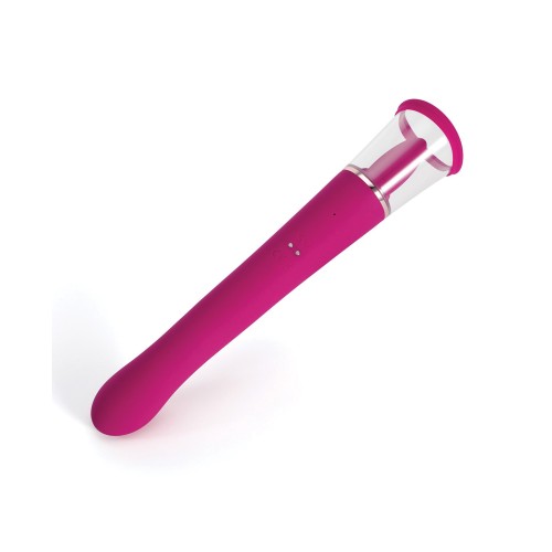 Succion G-Spot Sucking Vibrator 3 Function Purple