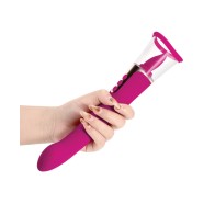 Succion G-Spot Sucking Vibrator 3 Function Purple