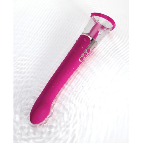 Vibrador Succionador de Punto G 3 Funciones Morado