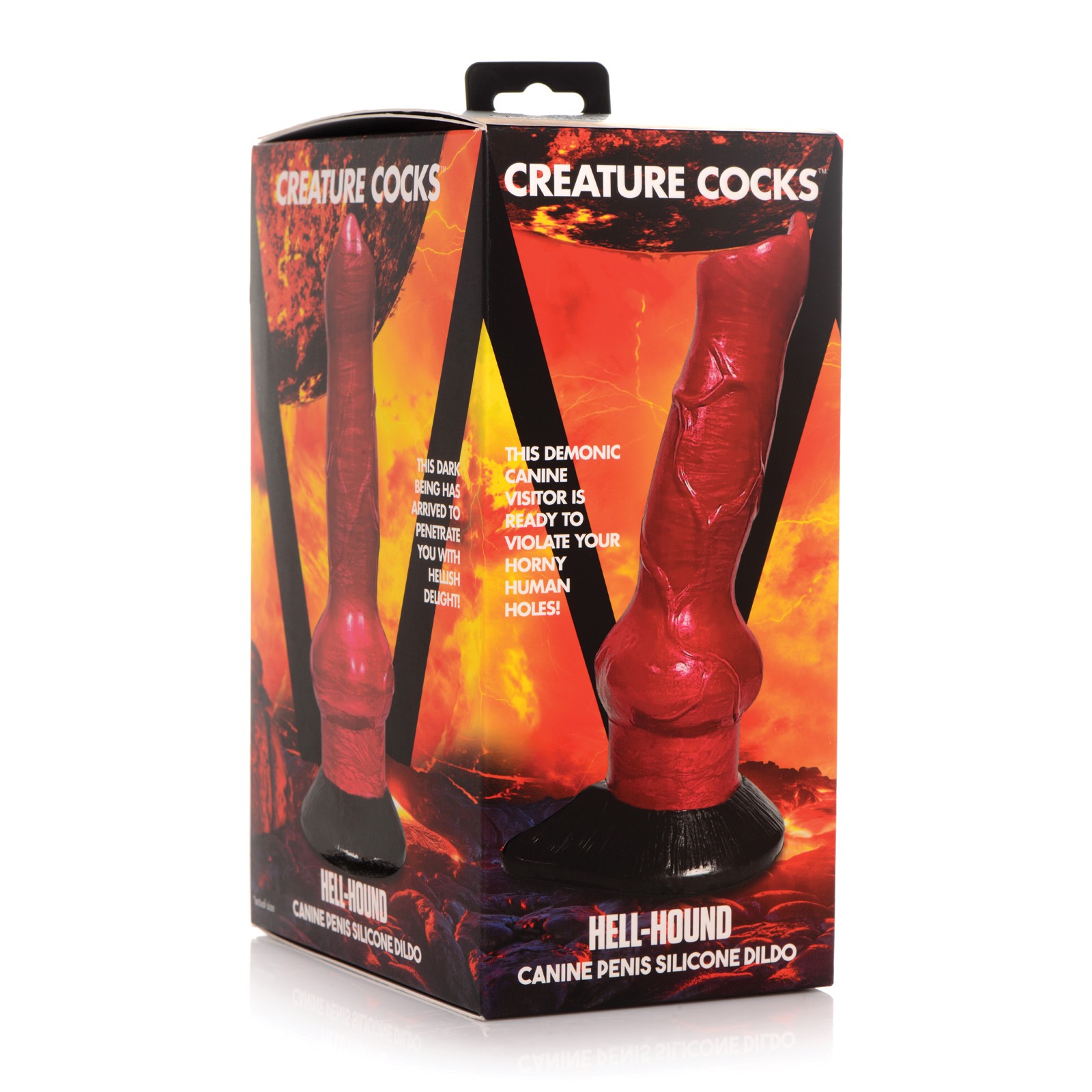 Hell-Hound Canine Penis Silicone Dildo - Realistic Play