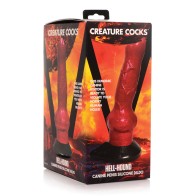 Hell-Hound Canine Penis Silicone Dildo - Realistic Play