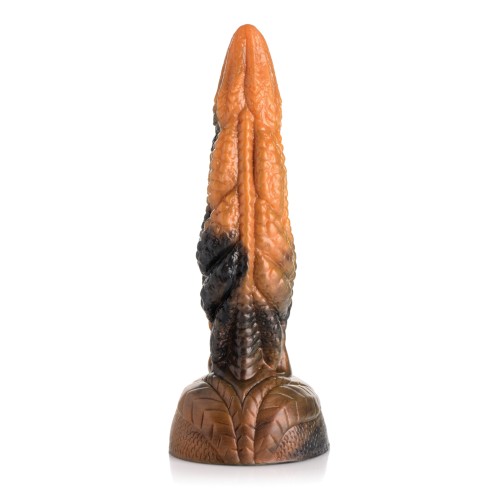 Dildo de Silicona Tentáculo Ripple Ravager Creature Cocks Naranja Negro