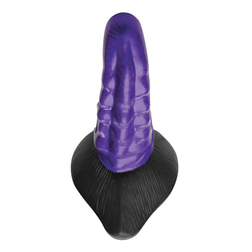 Dildo Veinosa Orion Invader Púrpura Negro