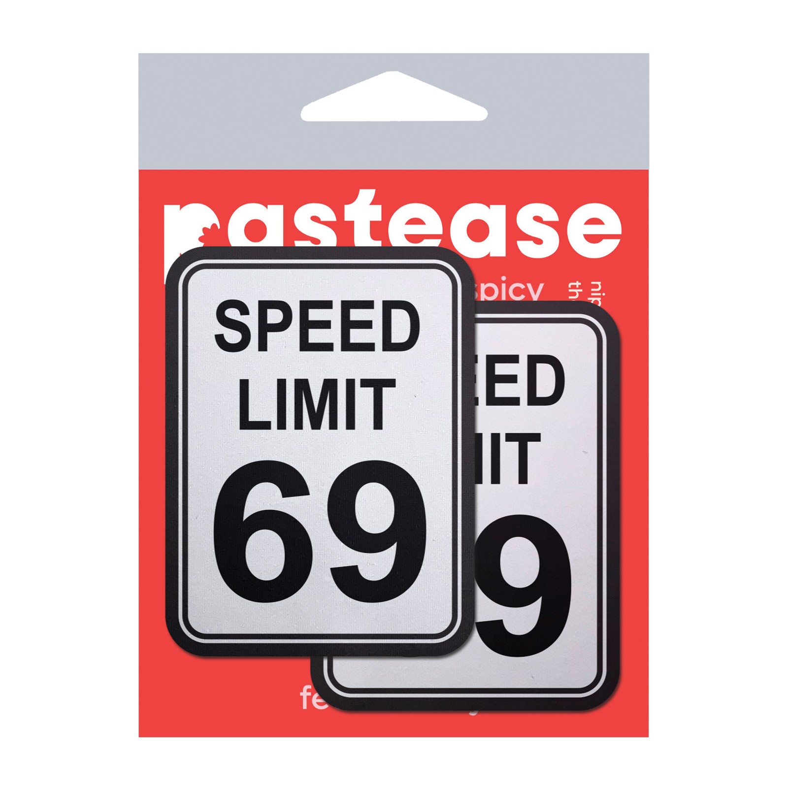 Pastease Premium Speed Limit 69 Nipple Pasties for Bold Fashion